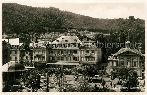 AK / Ansichtskarte Bad_Bertrich Staatliches Kurhotel Kurplatz Bad_Bertrich