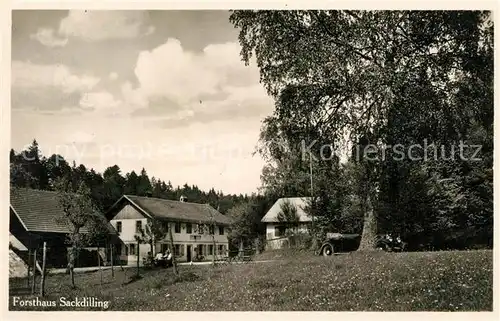 AK / Ansichtskarte Koenigstein_Oberpfalz Forsthaus Sackdilling Koenigstein_Oberpfalz
