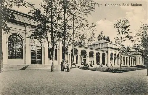 AK / Ansichtskarte Bad_Steben Kolonnade Bad_Steben