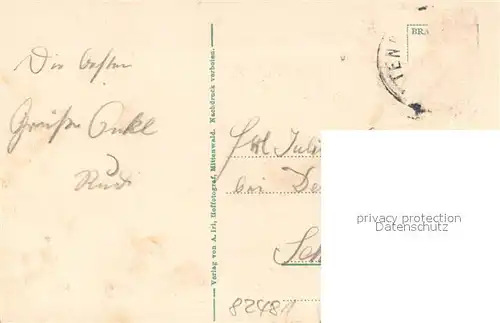 AK / Ansichtskarte Mittenwald_Bayern Panorama Isartal mit Reiterspitze Berchtesgadener Alpen Mittenwald Bayern