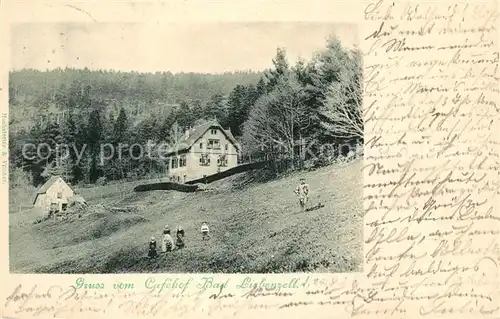 AK / Ansichtskarte Bad_Liebenzell Cafehof Kurort im Schwarzwald Bad_Liebenzell