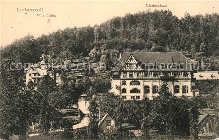 AK / Ansichtskarte Bad_Liebenzell Villa Lioba Schwarzwaldhaus Kurort im
