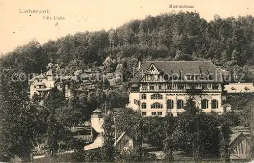 AK / Ansichtskarte Bad_Liebenzell Villa Lioba Missionshaus Kurort im Schwarzwald Bad_Liebenzell