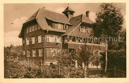 AK / Ansichtskarte Unterlengenhardt Erholungsheim Burghalde Kurort im Schwarzwald Unterlengenhardt