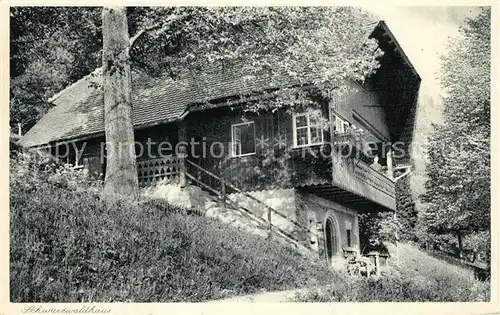 AK / Ansichtskarte Bad_Liebenzell Schwarzwaldhaus Liebenzeller Mission Kurort im Schwarzwald Bad_Liebenzell