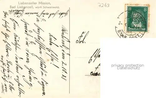 AK / Ansichtskarte Bad_Liebenzell Schwarzwaldhaus Liebenzeller Mission Kurort im Schwarzwald Bad_Liebenzell