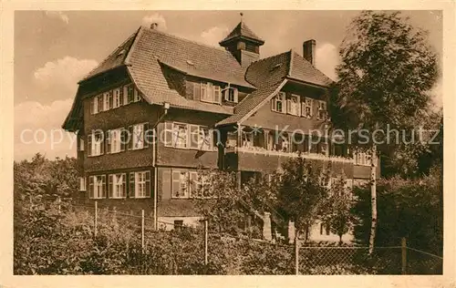 AK / Ansichtskarte Unterlengenhardt Erholungsheim Burghalde Kurort im Schwarzwald Unterlengenhardt