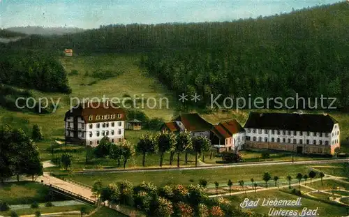 AK / Ansichtskarte Bad_Liebenzell Unteres Bad Kurort im Schwarzwald Bad_Liebenzell
