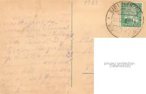 AK / Ansichtskarte Bad_Liebenzell Partie beim Rathaus Kurort im Schwarzwald Bad_Liebenzell