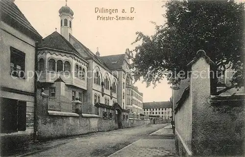 AK / Ansichtskarte Dillingen_Donau Priester Seminar Dillingen Donau