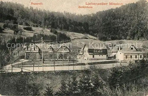 AK / Ansichtskarte Bad_Liebenzell Liebenzeller Mission Nazareth Bethlehem Bad_Liebenzell