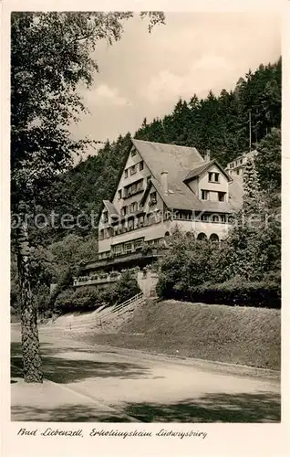 AK / Ansichtskarte Bad_Liebenzell Erholungsheim Ludwigsburg Bad_Liebenzell