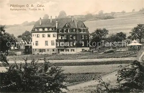 AK / Ansichtskarte Moettlingen Christliches Erholungsheim Rettungsarche Moettlingen