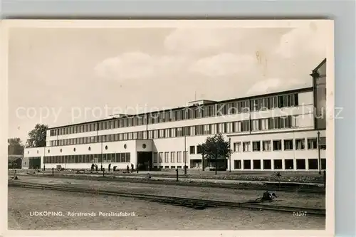 AK / Ansichtskarte Lidkoeping Roerstrands Porslinsfabrik Lidkoeping