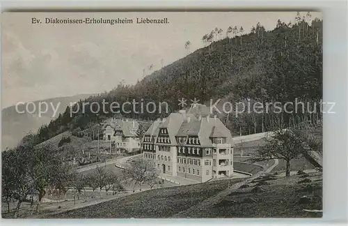 AK / Ansichtskarte Bad_Liebenzell Evangelisches Diakonissen Erholungsheim Bad_Liebenzell