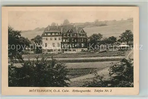 AK / Ansichtskarte Moettlingen Christliches Erholungsheim Rettungsarche Kurort im Schwarzwald Moettlingen