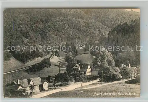 AK / Ansichtskarte Bad_Liebenzell Klein Wildbad Kurort im Schwarzwald Bad_Liebenzell