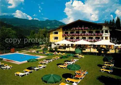 AK / Ansichtskarte St_Johann_Pongau Hotel Berghof St_Johann_Pongau