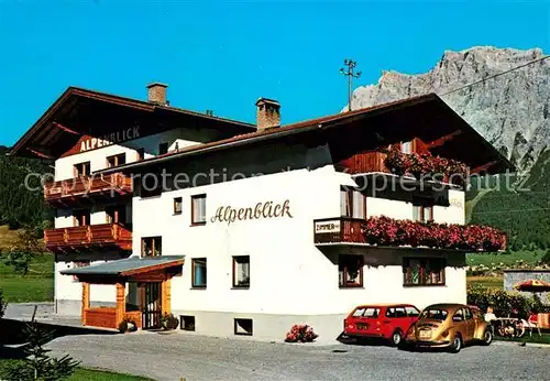 AK / Ansichtskarte Lermoos_Tirol Pension Alpenblick Lermoos Tirol