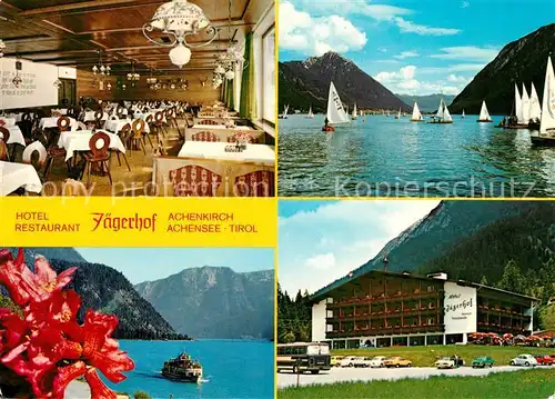 AK / Ansichtskarte Achenkirch Hotel Restaurant Jaegerhof  Achenkirch