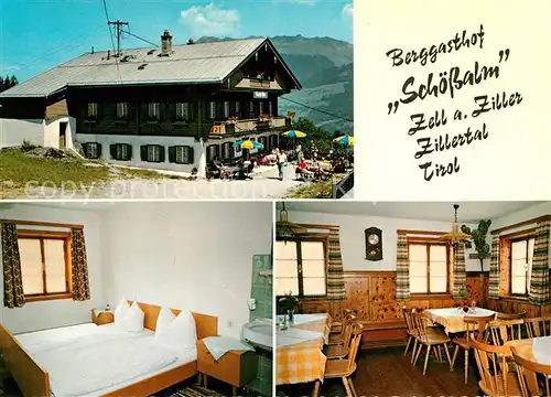 AK / Ansichtskarte Zell_Ziller_Tirol Berggasthof Schoessalm Zell_Ziller_Tirol