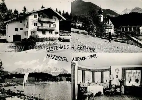 AK / Ansichtskarte Aurach_Kitzbuehel Gaestehaus Kleemann Aurach Kitzbuehel