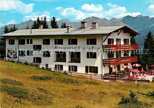 AK / Ansichtskarte Kappl_Tirol Alpengasthof Dias Samnaungruppe 