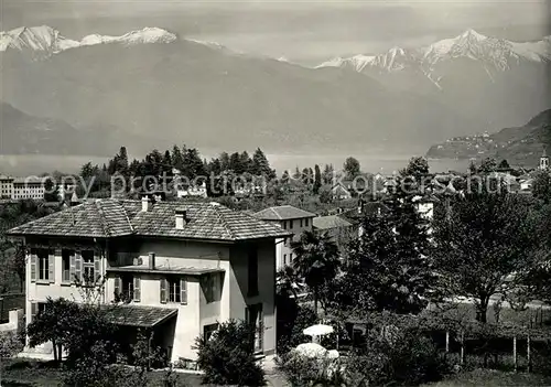 AK / Ansichtskarte Cannobio_Lago_Maggiore Hotel Villa Belvedere  Cannobio_Lago_Maggiore