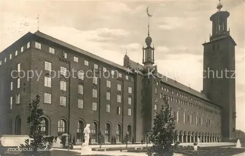 AK / Ansichtskarte Stockholm Stadshuset Stockholm