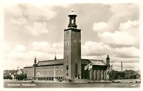 AK / Ansichtskarte Stockholm Stadshuset Stockholm