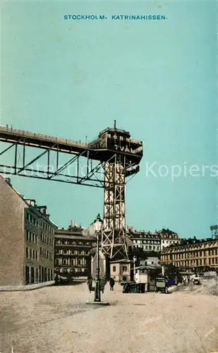 AK / Ansichtskarte Stockholm Katrinahissen Stockholm