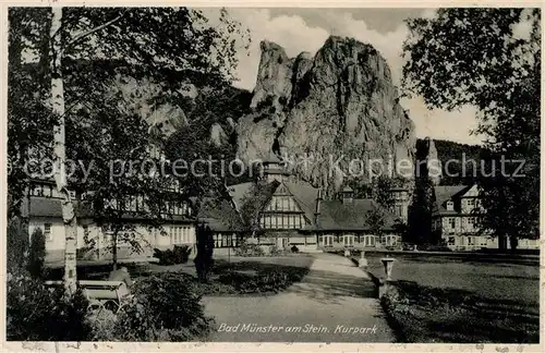 AK / Ansichtskarte Bad_Muenster_Stein_Ebernburg Kurpark Bad_Muenster