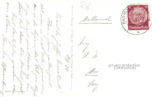 AK / Ansichtskarte Bad_Muenster_Stein_Ebernburg Blick vom Felseneck Bad_Muenster