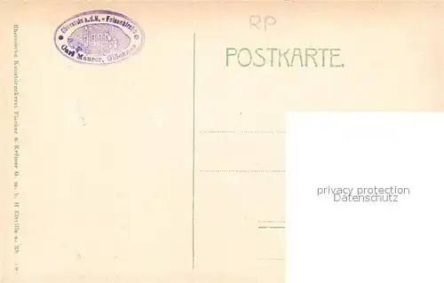 AK / Ansichtskarte Oberstein_Nahe Schloss und Felsenkirche Oberstein_Nahe