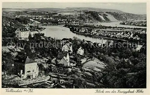 AK / Ansichtskarte Vallendar Blick von Kneippbad Hoehe Vallendar