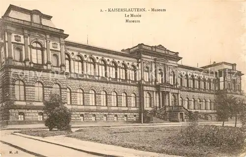 AK / Ansichtskarte Kaiserslautern Museum Kaiserslautern