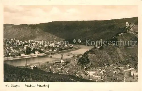 AK / Ansichtskarte Traben Trarbach Fliegeraufnahme  Traben Trarbach