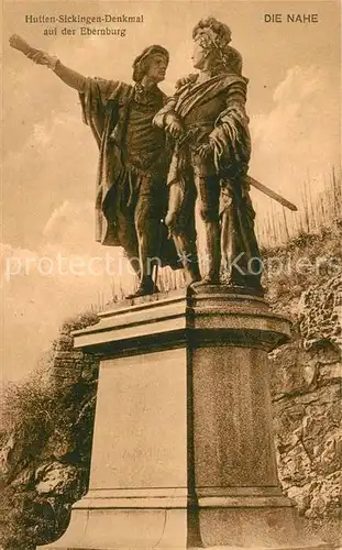 AK / Ansichtskarte Ebernburg Hutten Sickingen Denkmal  Ebernburg