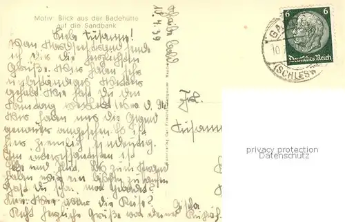 AK / Ansichtskarte St_Peter Ording Strand St_Peter Ording