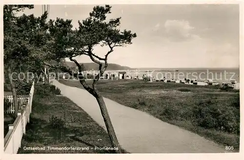 AK / Ansichtskarte Timmendorfer_Strand Promenade Timmendorfer_Strand