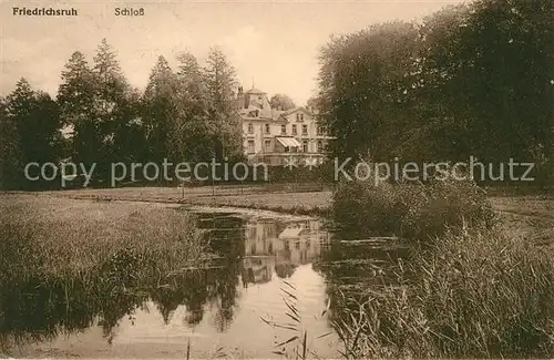 AK / Ansichtskarte Friedrichsruh_Hamburg Schloss Friedrichsruh Hamburg