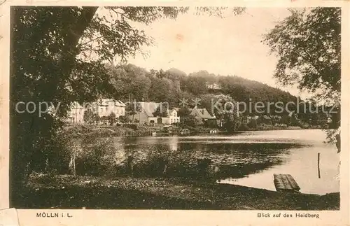 AK / Ansichtskarte Moelln_Lauenburg mit Heidberg Moelln_Lauenburg