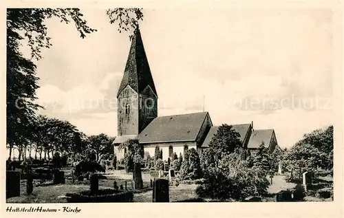 AK / Ansichtskarte Hattstedt Husum Kirche Hattstedt