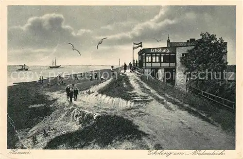 AK / Ansichtskarte Husum_Nordfriesland Nordseedecih  Husum_Nordfriesland