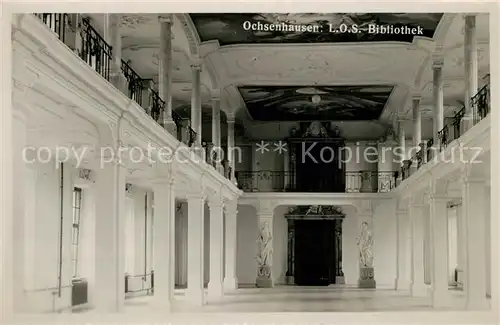 AK / Ansichtskarte Ochsenhausen Bibliothek Ochsenhausen