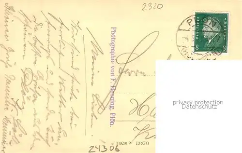 AK / Ansichtskarte Ploen_See Panorama Schloss Kirche Ploen_See