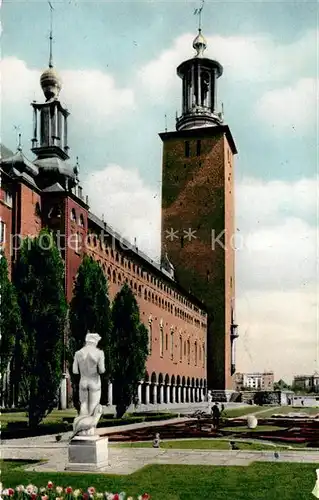 AK / Ansichtskarte Stockholm Stadthuset Stockholm