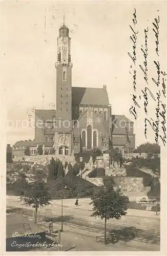 AK / Ansichtskarte Stockholm Engelbrektskyrkan Stockholm