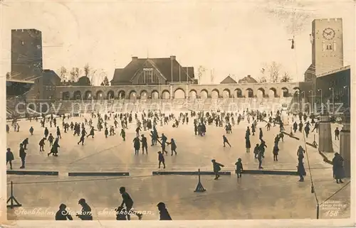 AK / Ansichtskarte Stockholm Eislaufstadion Stockholm