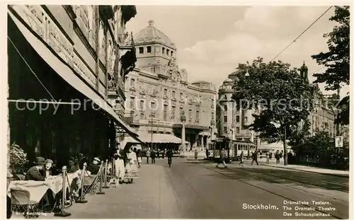 AK / Ansichtskarte Stockholm Schauspielhaus Stockholm